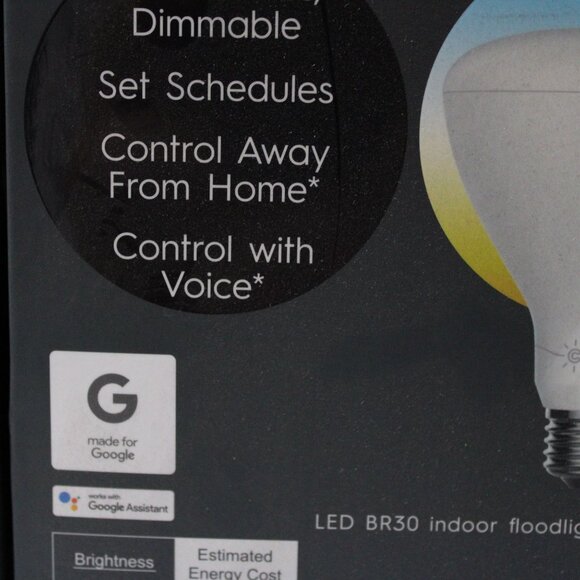 GE C by GE Tunable White Smart Bulb BR30 Bundle of 4 Dimmable LED 800 Lumens New - Picture 4 of 8